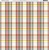 Plaid Pattern - American Crafts Patterned Single-Sided Cardstock 12"X12"