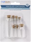 Mini Containers With Cork Lid 7/Pkg