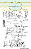 Thank You-By Anita Jeram - Colorado Craft Company Clear Stamps 4"X6"