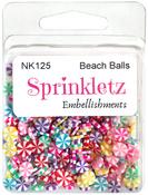 Beach Ball - Buttons Galore Sprinkletz Embellishments 12g