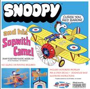 Snoopy And His Sopwith Camel - Plastic Model Kit