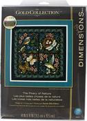 The Finery Of Nature (14 Count) - Dimensions Gold Collection Counted Cross Stitch Kit 14"X14"