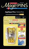 Yellow 100/Pkg - Taylor Seville Magic Pins - Applique Extra Fine
