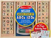 Wooden ABC Activity Stamp Set