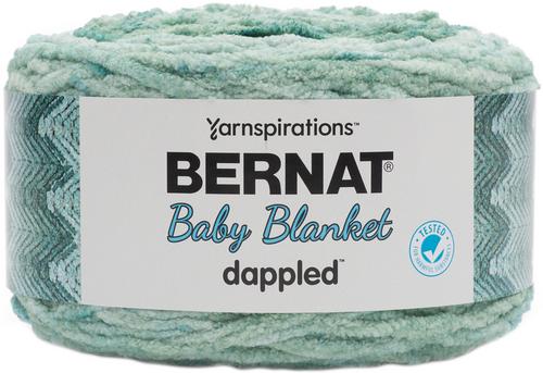 Bernat Baby Blanket Big Ball Yarn Misty Jungle Green