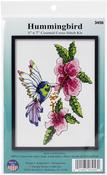 Hummingbird (14 Count) - Design Works Counted Cross Stitch Kit 5"X7"