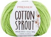 Lime - Premier Yarns Cotton Sprout Yarn