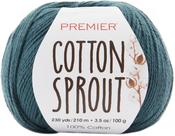 Hunter Green - Premier Yarns Cotton Sprout Yarn