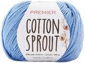 Cornflower - Premier Yarns Cotton Sprout Yarn