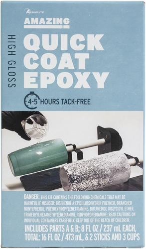 Alumilite - Amazing Quick Coat Epoxy Kit - 16 oz