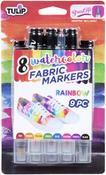 Rainbow - Tulip Fabric Watercolor Markers 8/Pkg