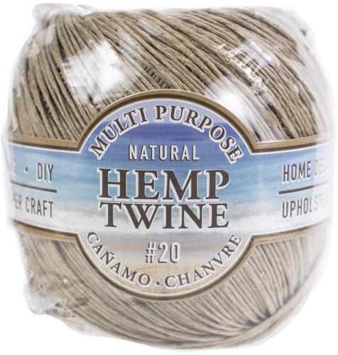 Hemptique Bakers Twine - Light Blue & Dark Blue & White - 410 Feet