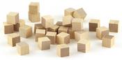 Hygloss Wood Blocks 1/2" 30/Pkg