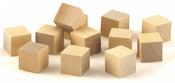 Hygloss Wood Blocks 1" 12/Pkg
