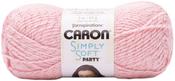 Soft Pink Sparkle - Caron Simply Soft Party Yarn