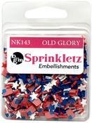 Old Glory - Buttons Galore Sprinkletz Embellishments 12g