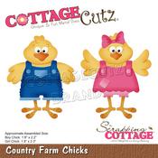 Country Farm Chicks 1.8" To 2.3" - CottageCutz Dies