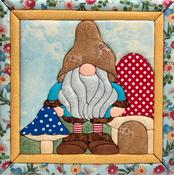 Gnome Home - Quilt-Magic No Sew Wall Hanging Kit