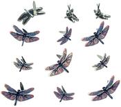 Dragonfly - Eyelet Outlet Shape Brads 12/Pkg