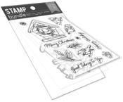 Merry Snowmen - Hero Arts Clear Stamp & Die Combo