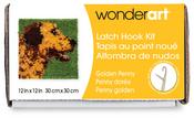Golden Penny - Wonderart Latch Hook Kit 12"X12"