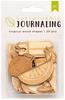 Tropical - AC Sustainable Journaling Wood Shapes 20/Pkg
