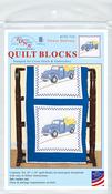 Flower Delivery - Jack Dempsey Stamped White Quilt Blocks 18"X18" 6/Pkg