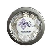 Blizzard Snowflake - 28 Lilac Lane Tin W/Sequins 20g