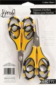Yellow/Black - Cutter Bee Herb Scissors 4/Pkg