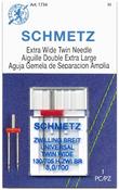 Size 8.0/100 1/Pkg - Schmetz Universal Twin Machine Needles