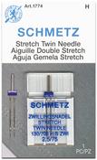 Size 2.5/80 1/Pkg - Schmetz Twin Stretch Machine Needles