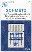 Size 90/14 5/Pkg - Schmetz HLx5 High Speed Machine Needles