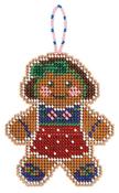 Gingerbread Lass (14 Count) - Mill Hill Counted Cross Stitch Ornament Kit 2.75"X3.25"