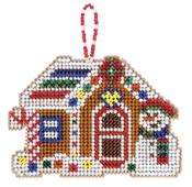 Gingerbread Cabin (14 Count) - Mill Hill Counted Cross Stitch Ornament Kit 2.75"X3.25"
