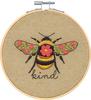 Bee Kind - Dimensions Embroidery Kit 6" Round