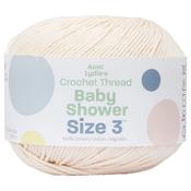 Natural - Aunt Lydia's Baby Shower Crochet Thread Size 3