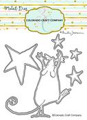 Falling Star-By Anita Jeram - Colorado Craft Company Metal Die Set