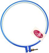 Blue - Frank A. Edmunds Plastic Embroidery Hoop 8"