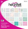 Floral Banners - Heartfelt Creations Double-Sided Paper Pad 12"X12" 24/Pkg