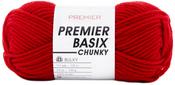 Deep Red - Premier Yarns Basix Chunky Yarn