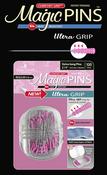 Pink 100/Pkg - Taylor Seville Magic Pins - Ultra Grip Extra Long Regular