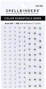 Aura - Spellbinders Color Essentials Gems 108/Pkg