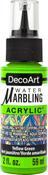 Yellow Green - DecoArt Water Marbling Paint 2oz