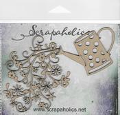 Watering Can, 6"X3.5" - Scrapaholics Laser Cut Chipboard 2mm Thick