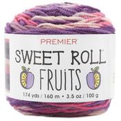 Plum - Premier Yarns Sweet Roll Fruits Yarn
