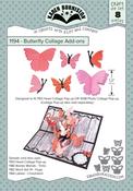 Butterfly Collage Add-Ons - Karen Burniston Dies