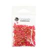 Raspberry - Buttons Galore Crystalz Clear Flat Back Gems