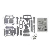 Retro Bus - Elizabeth Craft Metal Die & Stamp Kit