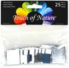 Touch Of Nature Bevel Square Mirrors 25/Pkg