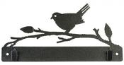 Bird On Branch - Ackfeld Fabric Holder W/Clips 10"